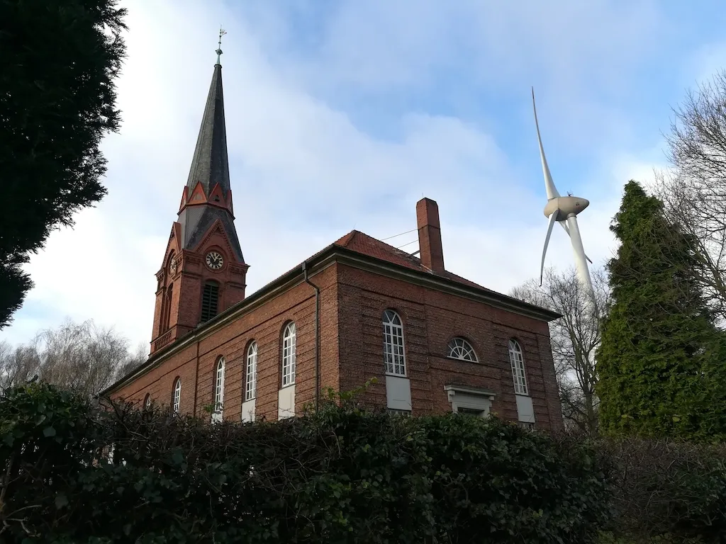 st. gertrud kirche in hamburg altenwerder